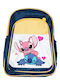 Детска Чанта Lilo & Stitch Тъмносиня 41x30x15см