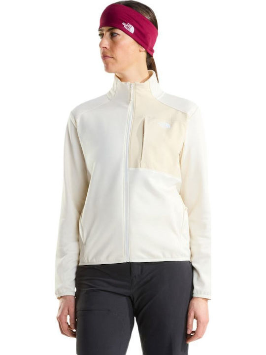 The North Face Jachetă din Fleece Albă