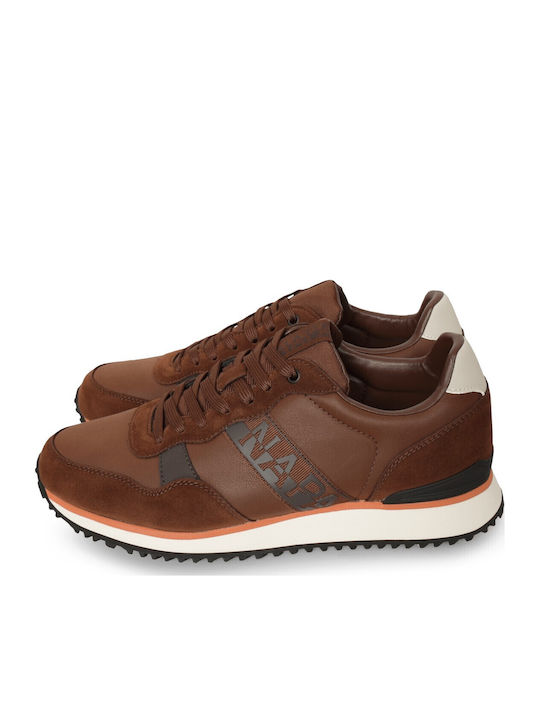 Napapijri Ανδρικά Sneakers Καφέ Σκούρο