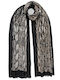 Doca Women's Black Scarf