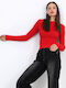 Women's Red Blouse