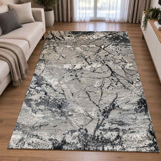 Diva Hl299a Χαλί Ορθογώνιο Grey Antrasit 240x300cm