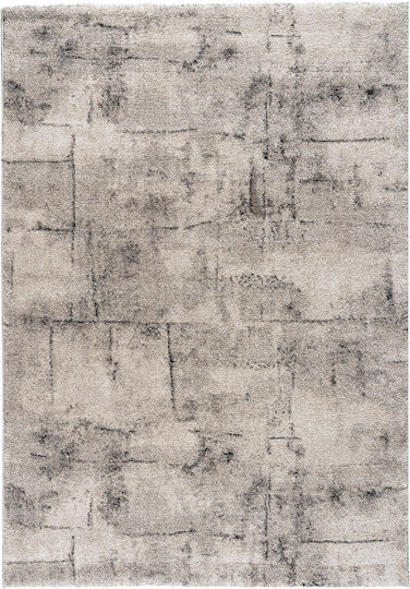 Beauty Home 9977 Неплъзгащ се Килим Правоъгълен Бежов,сив 160x230cm