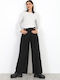 Women's Cotton Pantaloons Black