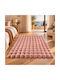 My Home Luxury Bubble Non-slip Runner Furry Pink 60x180cm