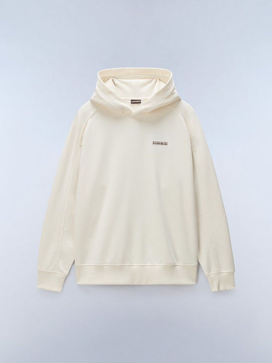 Napapijri Hooded Sweatshirt Ecru