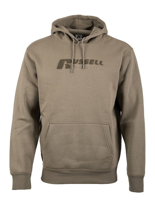 Russell Athletic Пуловер худи суитшърт с качулк...