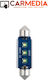 Carmedia Cmled Festoon 3smd 41mm Led Autolampen