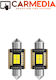 Carmedia Cmled Festoon 4smd 31mm Led Autolampen