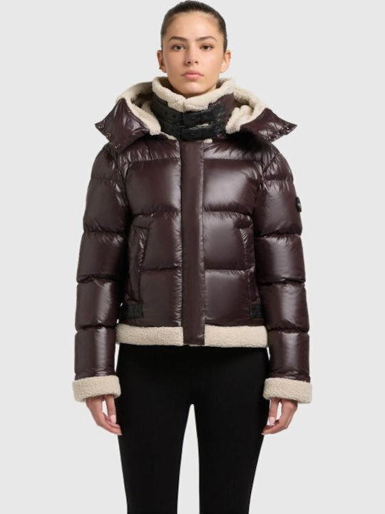 Women's Jacket for Winter Brown