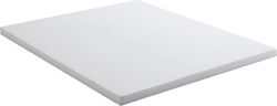 Mattex Amelia Matratzenauflage 50000 Einzeln Memory-Schaum mit Abnehmbarer Hülle 90x200x8cm