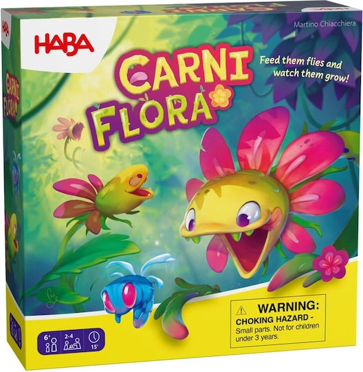 Επιτραπέζιο Παιχνίδι Carni Flora - Let It Grow για 2-4 Παίκτες 6+ Ετών (EN) Haba