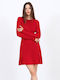 Summer Mini Dress Red