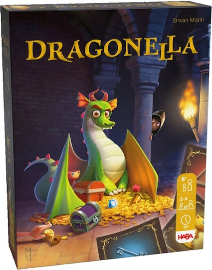 Επιτραπέζιο Παιχνίδι Dragonella για 2-4 Παίκτες 8+ Ετών (EN) Haba