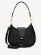 Manuela Damen Handtasche Crossbody Schulter Schwarz