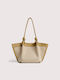 Finn Fabric Women's Shoulder Bag Khaki