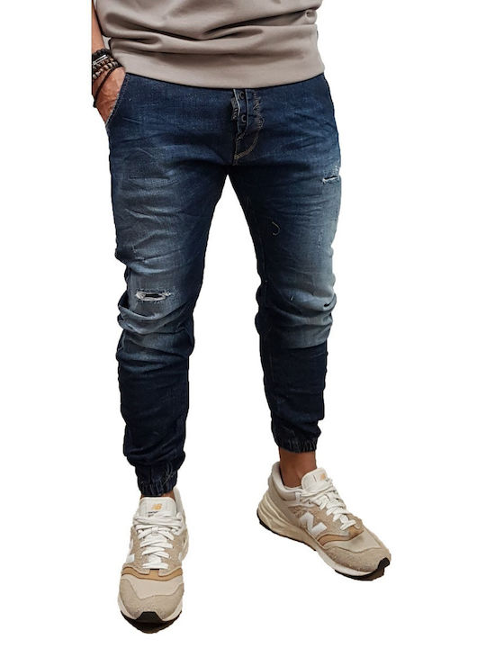 Cover Jeans Cover Jagger Herren Jeanshosen Elastisches Loose Fit Indigo