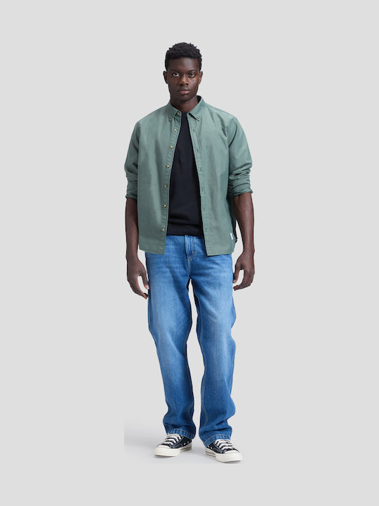Herren Jeanshose Loose Fit Blau