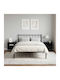 Wooden Black Bedside Tables 2 Pieces 40x30x50cm