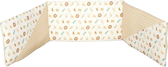 O Kosmos tou Morou Crib Bumper Standard Inside Ecru 35x195cm