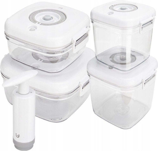 Mittagsboxen Kunststoff Weiß 2.5lt