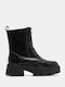 Damen Stiefeletten Schwarz