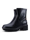 Women's Ankle Boots with Medium Heel Black