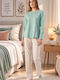 Minerva Winter Women's Pyjamas Set Cotton Khaki