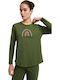 Minerva Winter Women's Cotton Khaki Pyjama Set