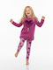 Kinderbekleidungssets mit Leggings Rosa 2 Stück