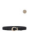 Leather Women's Belt Black