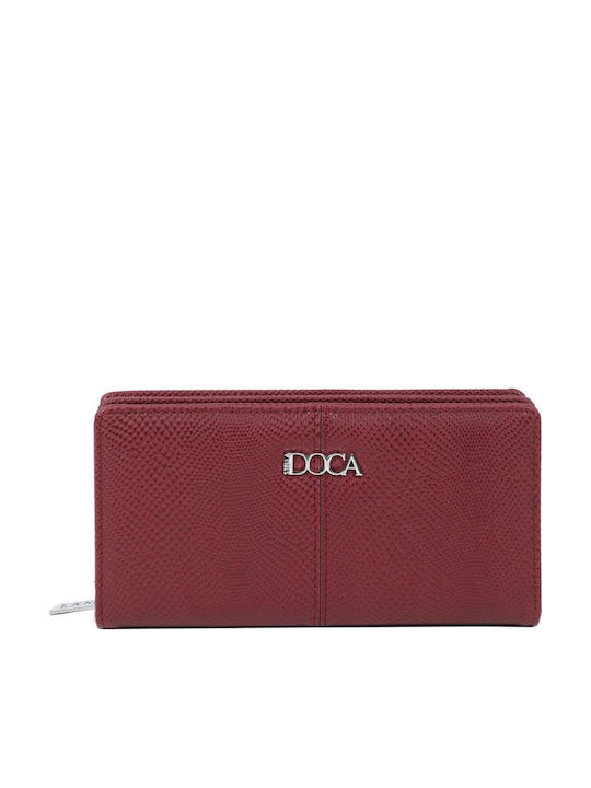 Damenbrieftasche Burgundisch