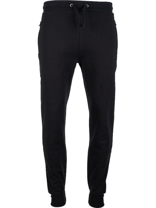 Sweatpants with Elastic Black