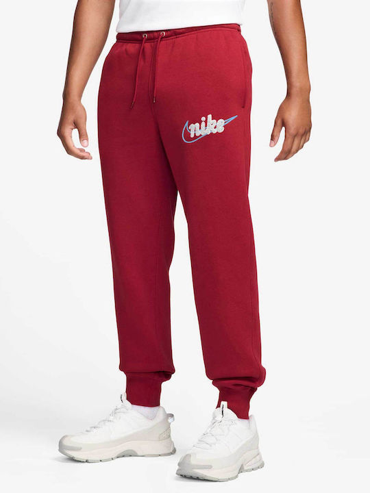 Nike Pantaloni de trening Roșii Red