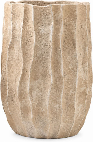 Artekko Plant Pot Concrete Beige 34x34x50cm