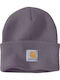 Beanie Unisex Knitted Beanie in Purple Colour