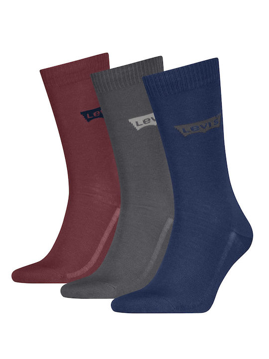 Levi's Ανδρικές Κάλτσες Blue/grey/red 3Pack
