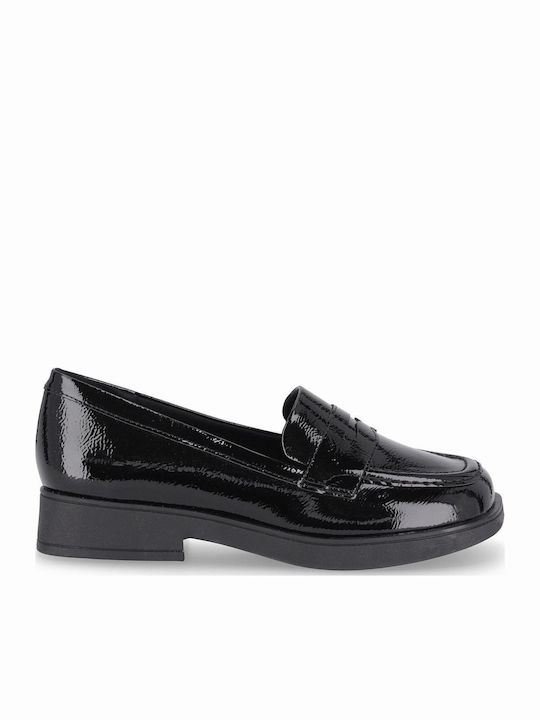 Piccadilly Lackleder Damen Mokassins in Schwarz...