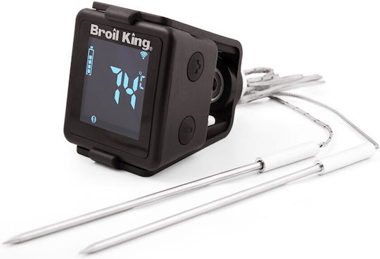 Broil King Kabelloses Digitales Lebensmittelthermometer BBQ mit Sonde und Bluetooth