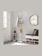 Leobert Cuiere Lemn Alb 30x30x175cm