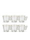 Set Cesti Maro Din Sticlă Transparente 120ml 6 Bucăți