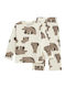 Cool Club Kinderpyjama aus Baumwolle Beige