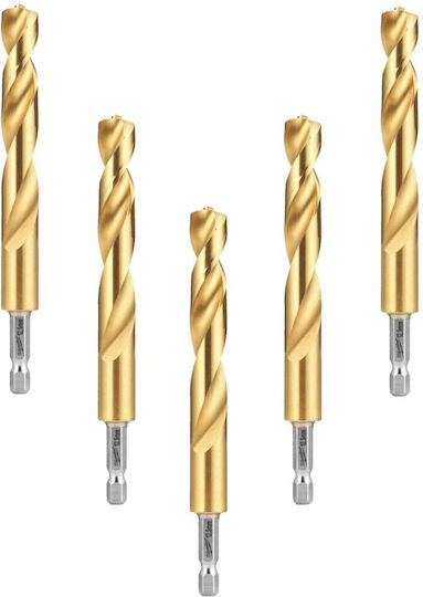 Proedge Milwaukee Свредло за метал Hss-g Tin 12,5 Mm 5 Бр