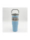SPV Wasserflasche Rostfreier Stahl 900ml Hellblau