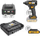 CAT DX71B Παλμικό Κατσαβίδι Μπαταρίας Brushless 18V 1x2Ah