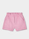 Kids Fabric Shorts/Bermuda Pink