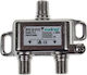 Axing Bve 20-01 Сплитер за Антена с 2 Изхода 5-1006 Mhz Висока Екранировка