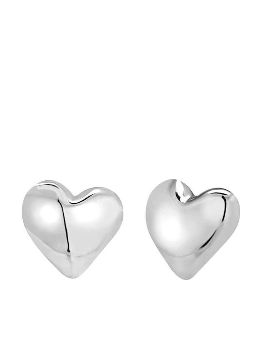 Breil Big Heart Обици от Стомана