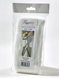 Powertex Stockinette Elastic Cotton Gauze For Sculpting 70x100cm White