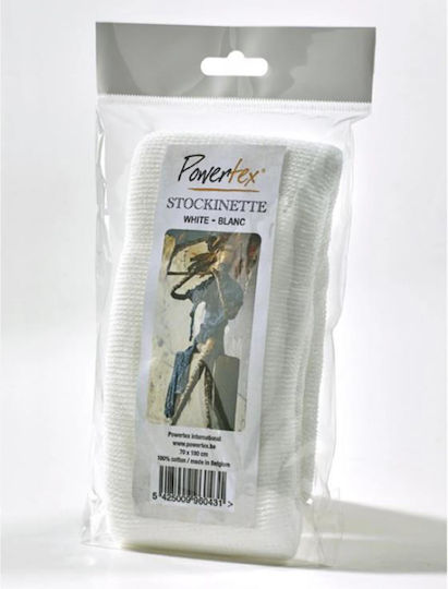 Powertex Stockinette Elastic Cotton Gauze For Sculpting 70x100cm White